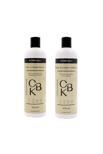 Sampak 01 Hvalpe- og Sensitiv Shampoo + Conditioner 500 ml