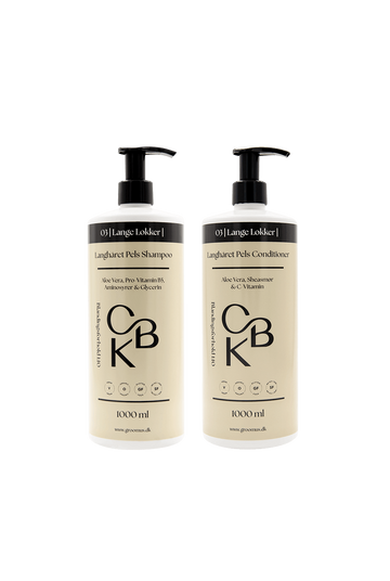 Sampak 03 Langhåret Pels Shampoo + Conditioner 1000 ml