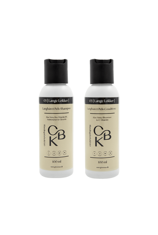 Sampak 03 Langhåret Pels Shampoo + Conditioner 100 ml