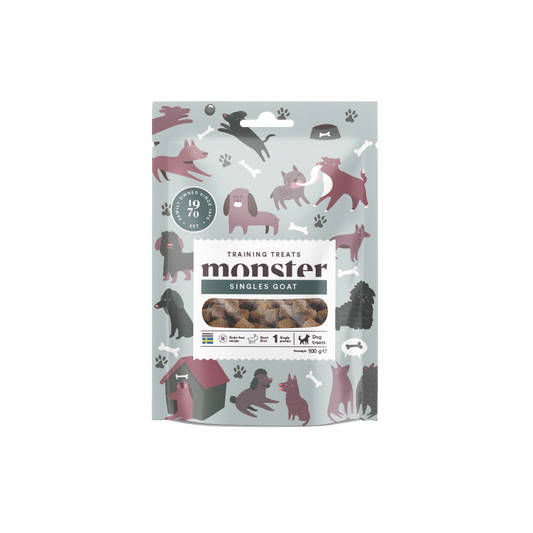 Monster Dog Treats Trainies Goat 100g