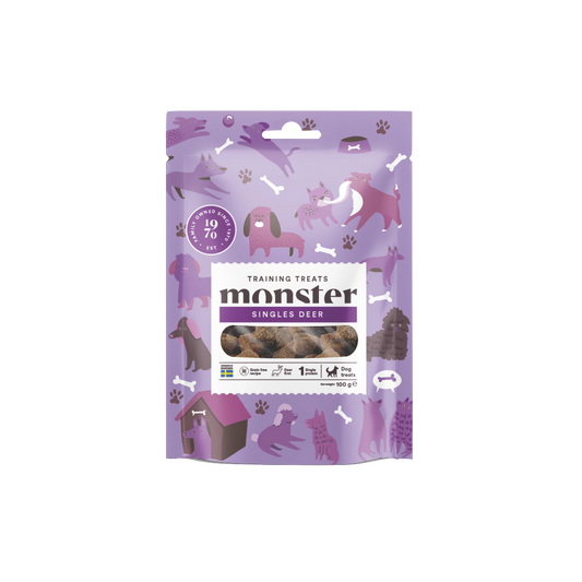 Monster Dog Treats Trainies Deer 100g