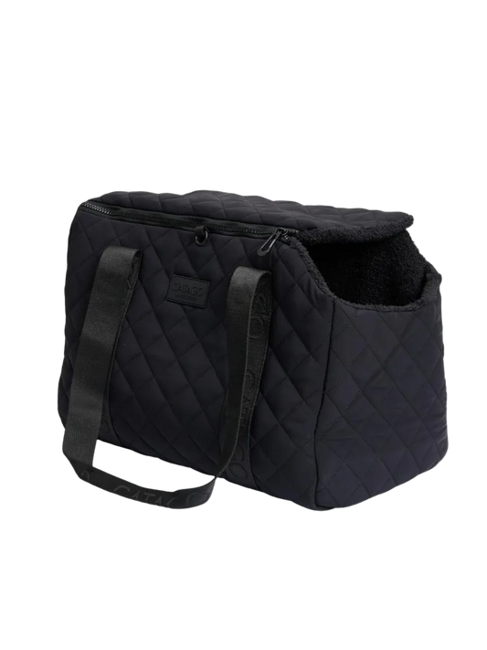 CATAGO Quilted Hundetaske – Sort