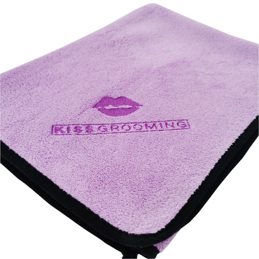 KISS Mikrofiber Håndklæde til Hunde – 120 × 80 cm