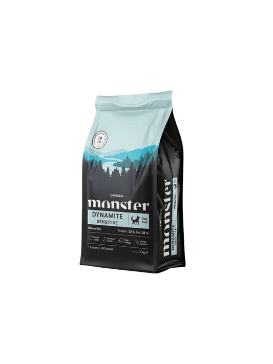 Monster Original Dynamite Sensitive Hvid Fisk