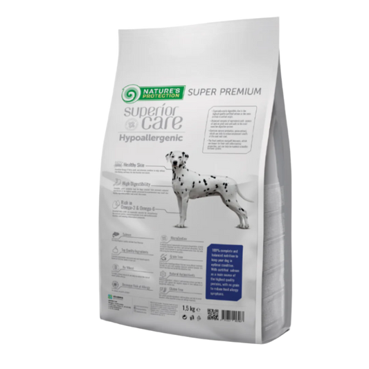 Nature's protection hypoallergenic adult - Laks - Alle Racer - Mellem Piller