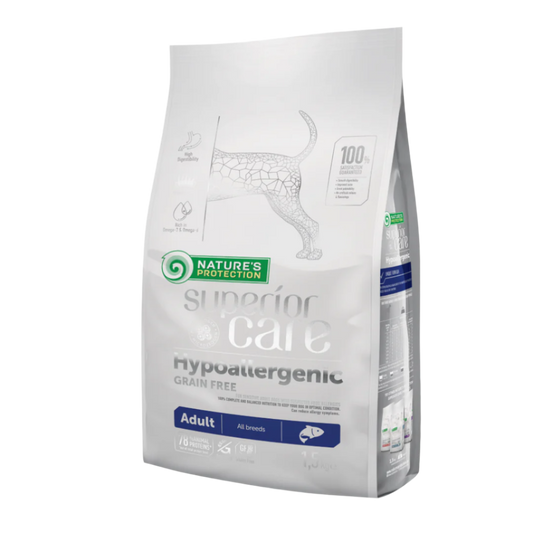 Nature's protection hypoallergenic adult - Laks - Alle Racer - Mellem Piller