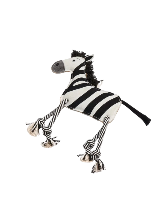 Green & Wilds Økologisk aktivitetslegetøj til Hunde - Zebra