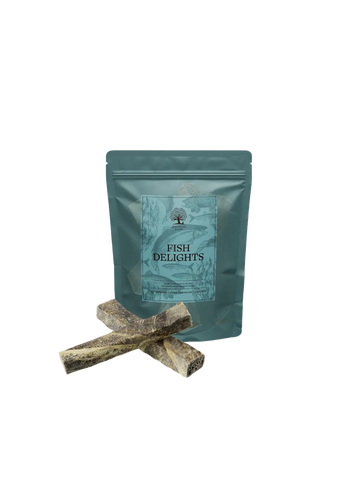 Essential Foods Delights Tyggestænger med Torsk til Hunde – Large, 3 stk.