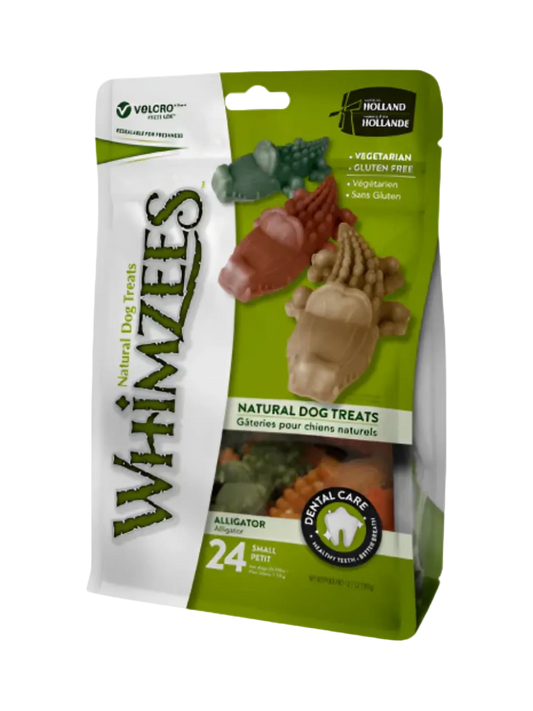 Whimzees Alligator Vegetarisk Tyggeben til Hunde