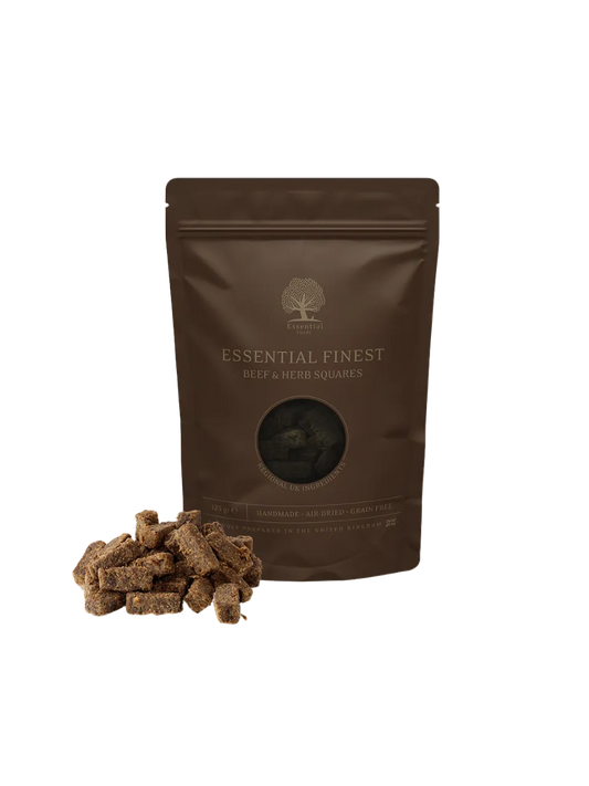 Essential Foods Finest Hundegodbidder med Oksekød & Urter