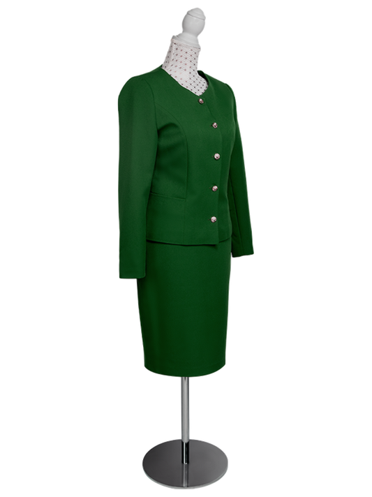 CBK Suits Nouveau Classic Suit Hunter Green