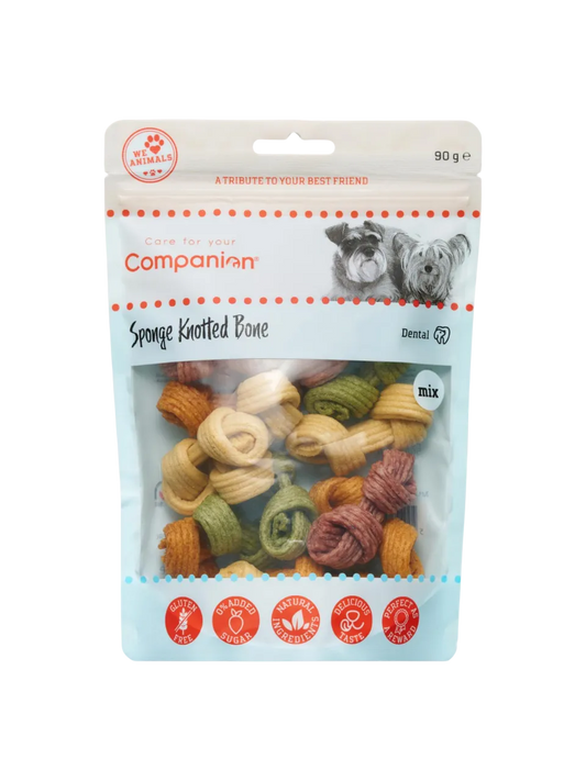Companion Blød Tyggesnack Knudret Ben til Hunde