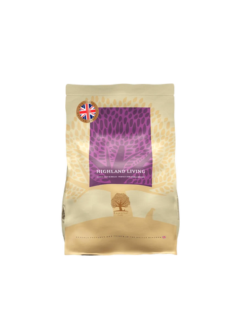 Essential Heritage Highland Living Kornfrit Tørfoder med Kalkun, Fjervildt & Angus Oksekød til Små Hunde – 2,5 kg