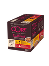 CORE Small Breed Nassfutter 85 Gramm Huhn, Ente, Erbsen &amp; Karotten 
