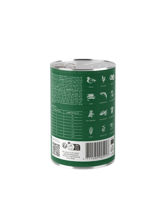 Essential Foods Superior Living Paté Vådfoder med And & Kylling til Hunde – 400 g