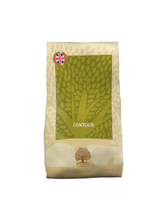 Essential Heritage Contour Kornfrit Tørfoder med Lavt Kalorieindhold til Store Hunde – Kylling, And, Laks & Ørred, 10 kg