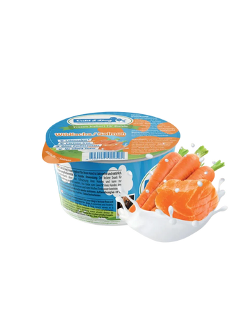 Cold & Dog Hundeis med Vildlaks & Gulerod – Kun Afhentning