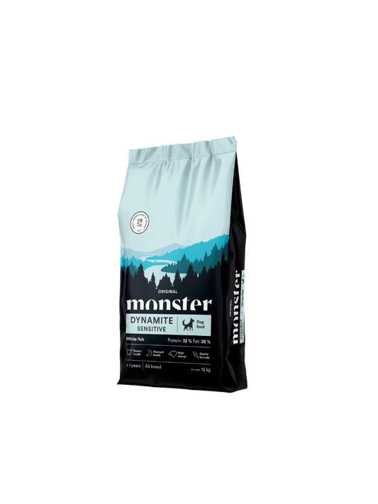 Monster Original Dynamite Sensitive Hvid Fisk