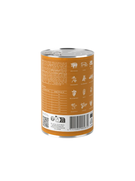 Essential Foods Kingdom Living Paté Vådfoder med Vildsvin & Gris til Hunde – 400 g