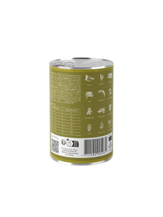 Essential Foods Contour Paté Vådfoder med And & Kylling til Overvægtige Hunde – 400 g