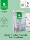Nature's Protection White Dogs Adult Small Breed, WHITE FISH - SMALL kibbles 