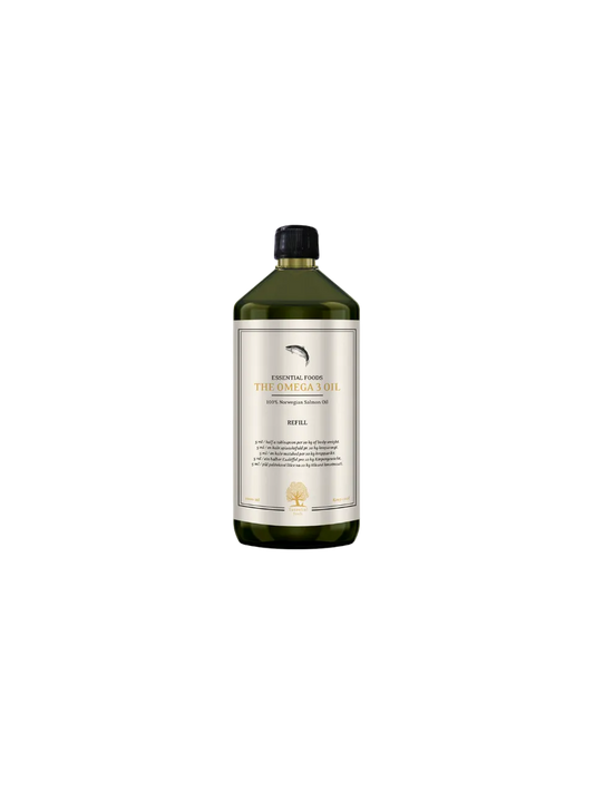 Essential Foods Omega-3 Olie med Norsk Laks til Hunde - Flere Varianter