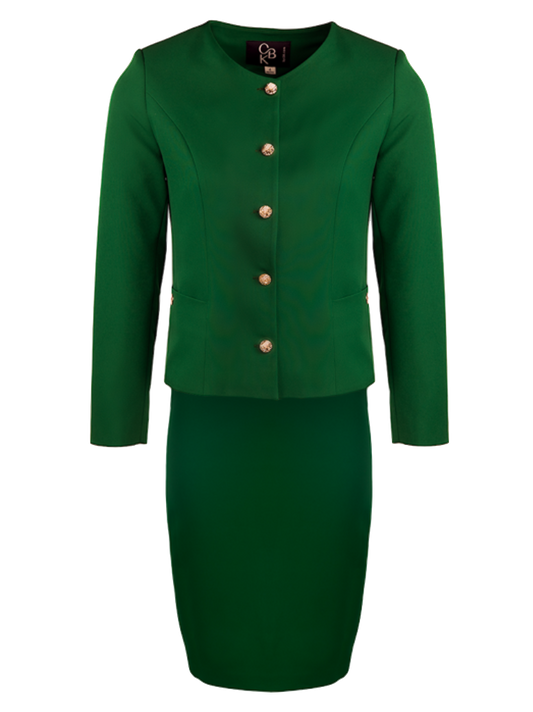 CBK Suits Nouveau Classic Suit Hunter Green