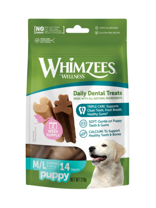 Whimzees Puppy Chew Tyggeben til Hvalpe