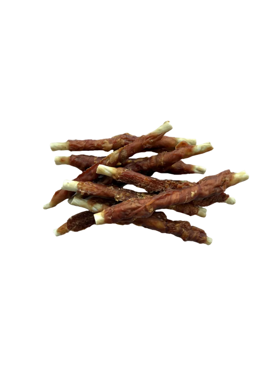Woolf WildDog Twister – Tyggegodbid med Kanin & Oksehud – 100 g