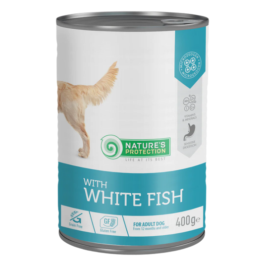 Nature's Protection Vådfoder - Hvid Fisk - Sensitiv