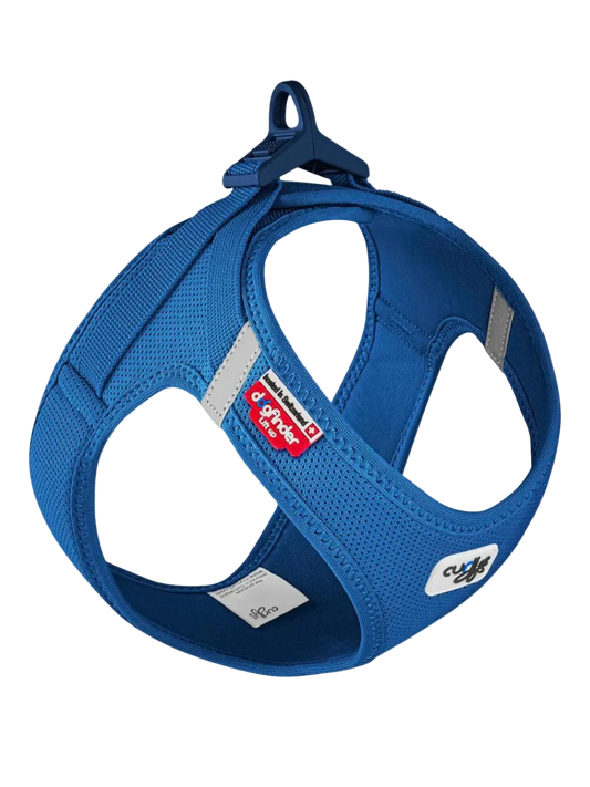 Curli Vest Sele Clasp Air-Mesh til Hunde – Blå