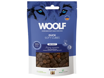 Woolf Soft Cubes Hundegodbidder med And