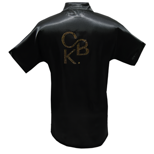 CBK Pet Care Grooming kittel sort bling model