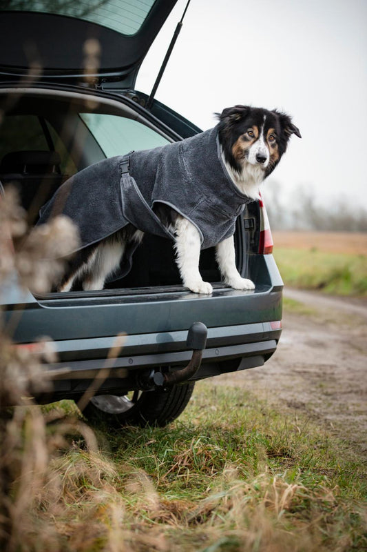 CATAGO Quick Dry Tørredækken til Hunde – Grå