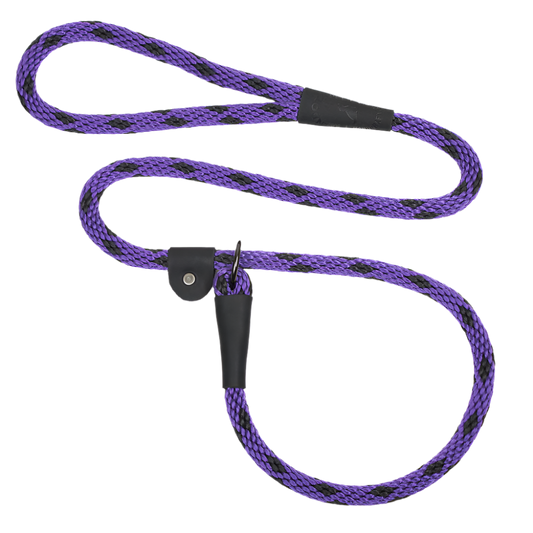 Mendota Retrieverleine Black Ice Purple 1,8 Meter lang, 13 mm dick