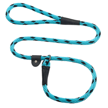 Mendota Retrieverline Black Ice Turquoise 1,8m Lang & 13mm Tyk