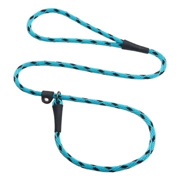 Mendota Retrieverline Black Ice Turqouise  1,8m Lang & 9mm Tyk