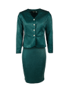 CBK Icy Suit Green with Rhinestones