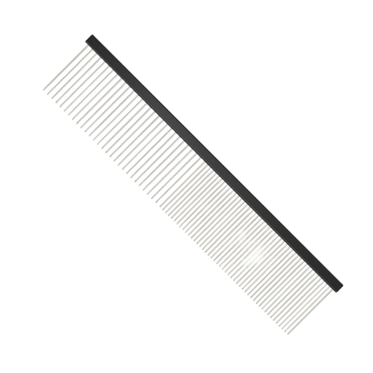 KISS Aluminium 2-i-1 Kam til Hunde – 19 cm