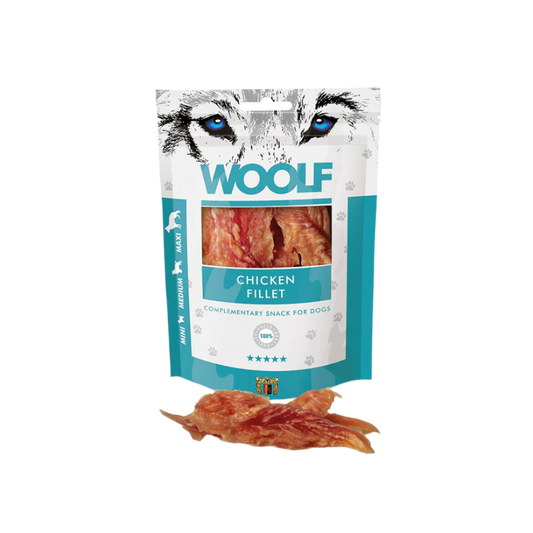 Woolf Chicken Fillet Hundegodbidder med Kylling
