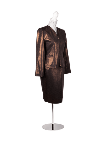CBK Suits Cartier Suit Metallic Bronze