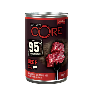 CORE All Breed Nassfutter 400 Gramm Beef &amp; Broccoli 