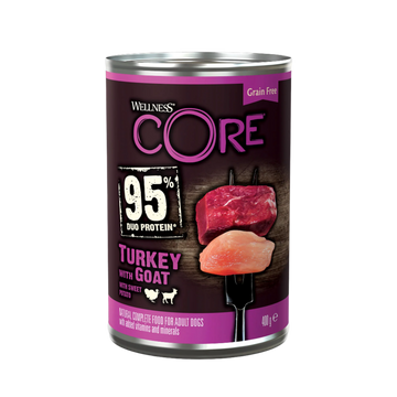 CORE All Breed Nassfutter 400 Gramm Truthahn &amp; Ziege 