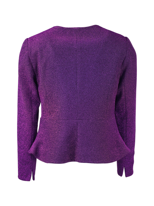 CBK Suits Icy sparkling blazer amethyst orchid
