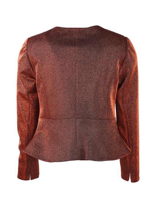 CBK Suits Icy sparkling blazer autumn leaves