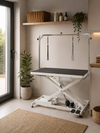Elektrischer Trimmtisch PRO - Neuestes Modell, Tischplatte 124 cm x 66 cm 