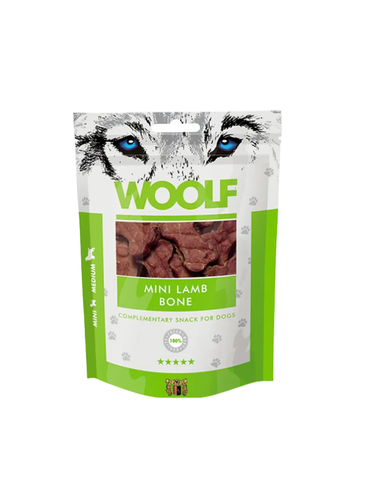 Woolf Mini Lamb Bone Hundegodbidder med Lam