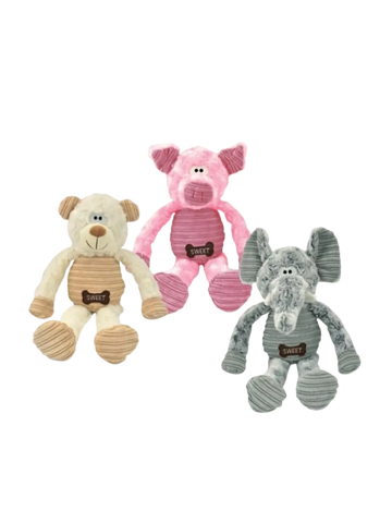 NYC Plysbamse Legetøj til Hunde – Flere Varianter