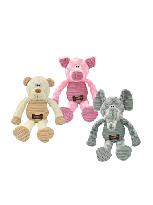 NYC Plysbamse Legetøj til Hunde – Flere Varianter
