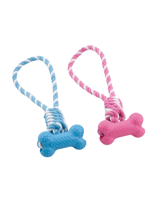 NYC Puppy Reblegetøj med Kødben til Hvalpe – 30 cm